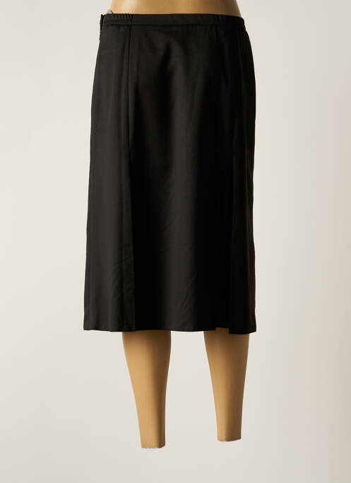 Jupe mi-longue noir CHRISTIAN MARRY pour femme