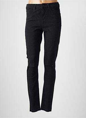 Jeans coupe slim stretch taille normale noir SCOTCH & SODA femme