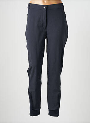 Pantalon slim taille élastique taille normale bleu MONTAR femme