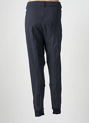 Pantalon slim taille élastique taille normale bleu MONTAR femme