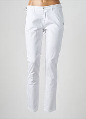Pantalon slim blanc TREZ pour femme seconde vue