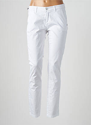 Pantalon slim blanc TREZ pour femme