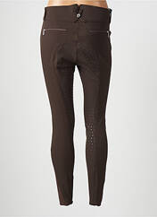 Pantalon slim marron MONTAR pour femme seconde vue