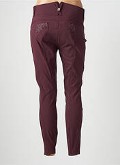 Pantalon slim rouge MONTAR pour femme seconde vue