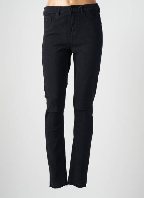 Jeans coupe slim stretch taille normale noir SCOTCH & SODA femme