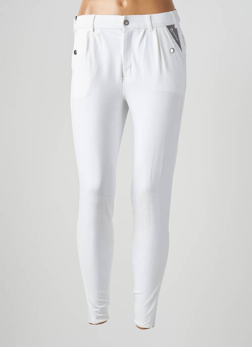 Pantalon slim blanc MONTAR pour femme