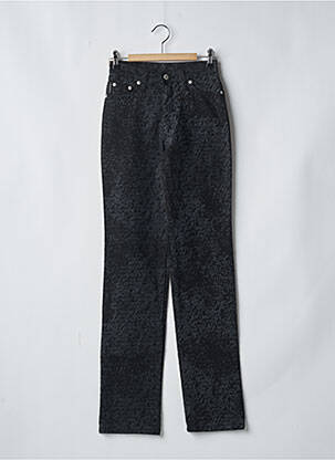 Pantalon slim stretch taille normale noir PIANURASTUDIO femme