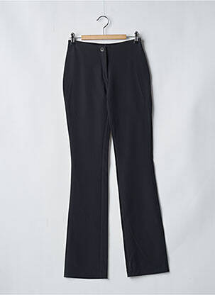 Pantalon flare stretch noir IDSENS femme