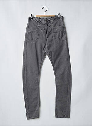 Pantalon slim taille normale taille normale gris LE TEMPS DES CERISES femme