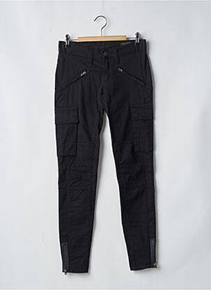 Pantalon cargo slim taille normale noir HERRLICHER femme