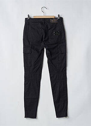 Pantalon cargo slim taille normale noir HERRLICHER femme