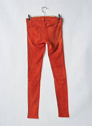 Pantalon slim stretch taille normale orange CURRENTE/ELLIOTT femme