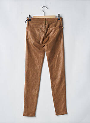 Pantalon slim stretch taille normale marron 7 FOR ALL MANKIND femme