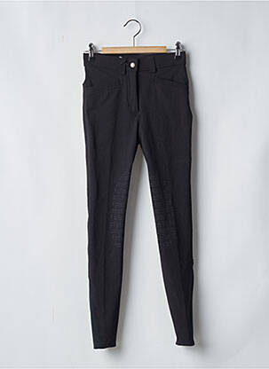 Pantalon slim stretch taille normale noir MONTAR femme