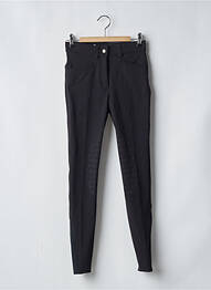 Pantalon slim skinny taille normale noir MONTAR femme
