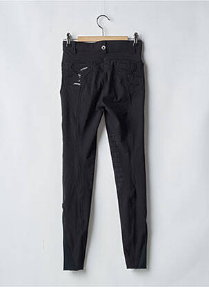 Pantalon slim stretch taille normale noir MONTAR femme