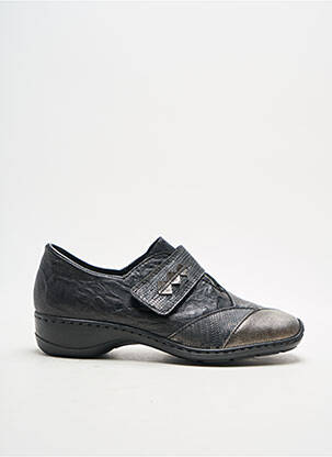 Chaussures de confort noir RIEKER pour femme