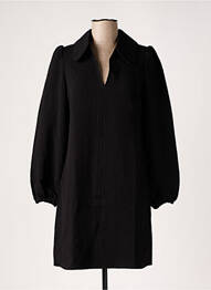 Robe courte manches longues manches longues noir SAMSOE & SAMSOE femme