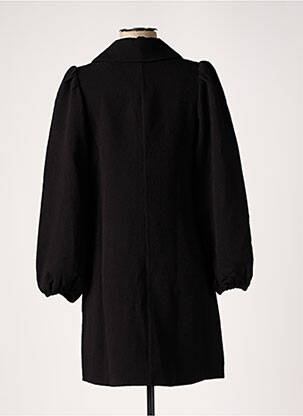 Robe courte coupe fluide manches longues noir SAMSOE & SAMSOE femme