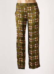 Pantalon large vert TOUPY pour femme seconde vue