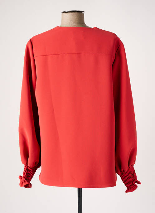 Blouse orange TOUPY pour femme
