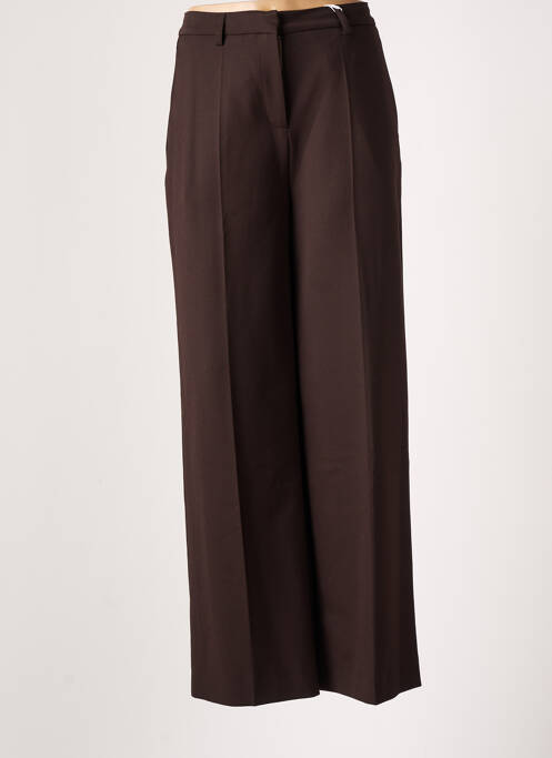 Pantalon large marron SAMSOE & SAMSOE pour femme