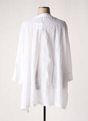 Robe mi-longue blanc G!OZE pour femme seconde vue