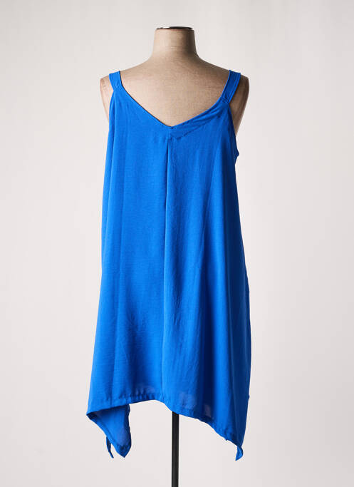 Robe mi-longue bleu G!OZE pour femme