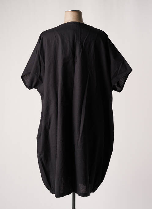 Robe mi-longue noir CISO pour femme