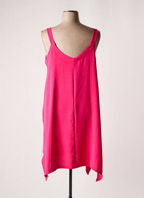 Robe mi-longue rose G!OZE pour femme
