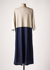 Robe longue bleu G!OZE pour femme seconde vue