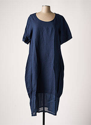 Robe longue bleu G!OZE pour femme