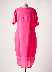 Robe longue rose G!OZE pour femme seconde vue