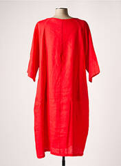 Robe mi-longue rouge KOKOMARINA pour femme seconde vue