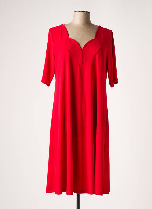 Robe courte rouge YOEK pour femme