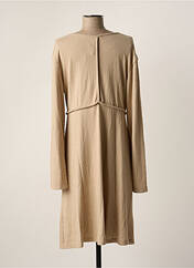 Robe pull beige SEMIOLOGY pour femme seconde vue