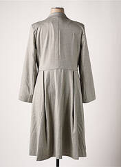 Manteau long gris SEMIOLOGY pour femme seconde vue
