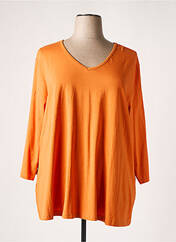 Top orange CISO pour femme seconde vue