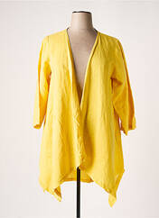Veste casual jaune G!OZE pour femme seconde vue
