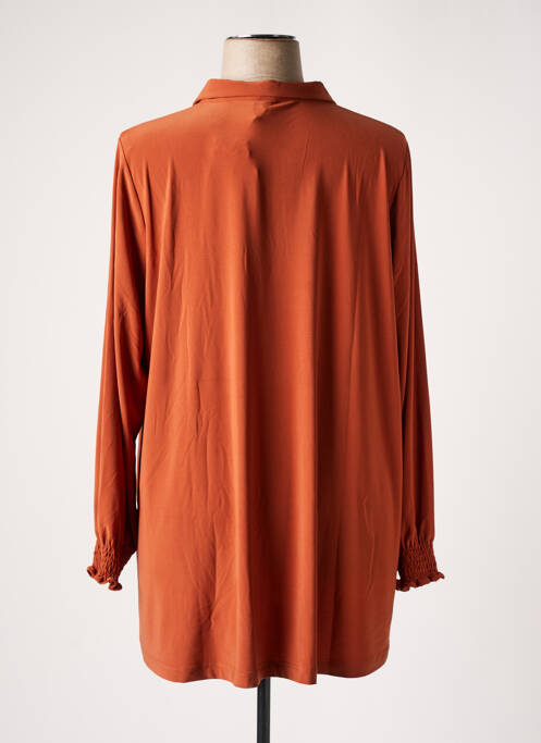 Top marron YOEK pour femme