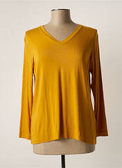 Top jaune FRANCK ANNA pour femme seconde vue