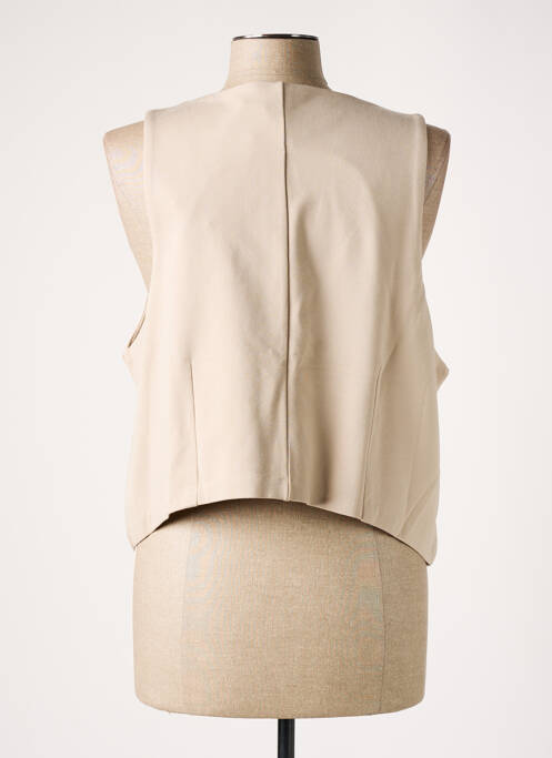 Gilet sans manche beige YESTA pour femme