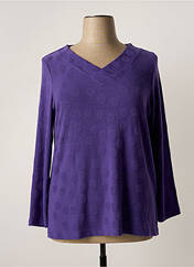 Pull violet AN II VITO pour femme seconde vue