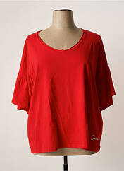 T-shirt rouge SOPHIA pour femme seconde vue