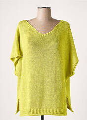 Pull tunique vert MAT. pour femme seconde vue