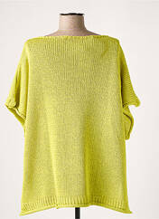 Pull tunique vert MAT. pour femme seconde vue