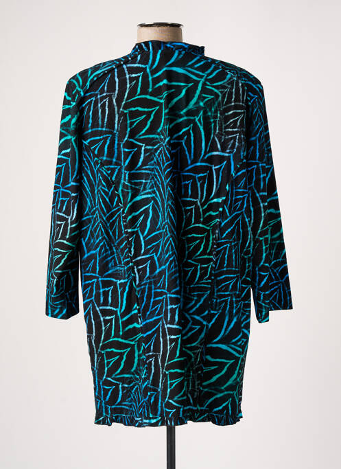Veste casual epaulette bleu OLIVER JUNG femme