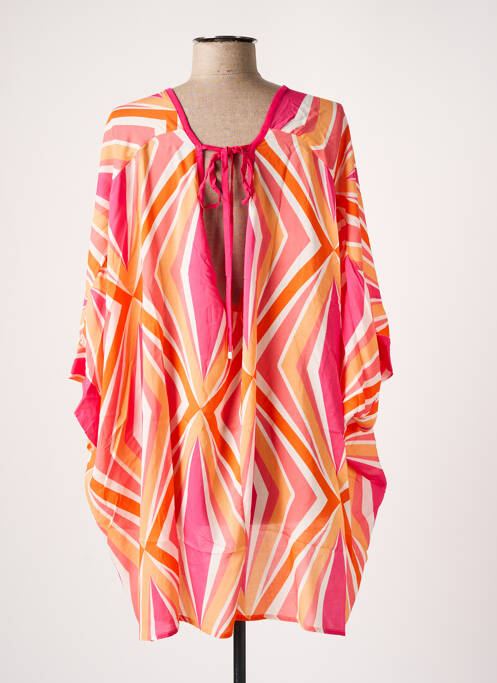 Tunique manches longues rose MAT. pour femme