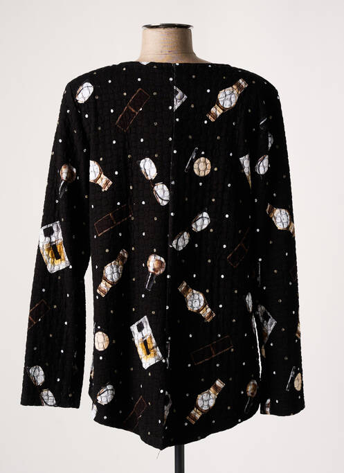 Veste casual noir OLIVER JUNG pour femme