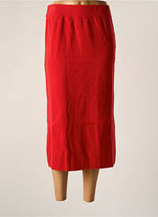 Jupe longue rouge MAT. pour femme seconde vue